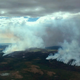 A photo of the East Fork wildfire in Alaska near St. Mary’s.